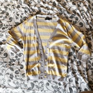 2x$20 Mexx yellow & green cardigan